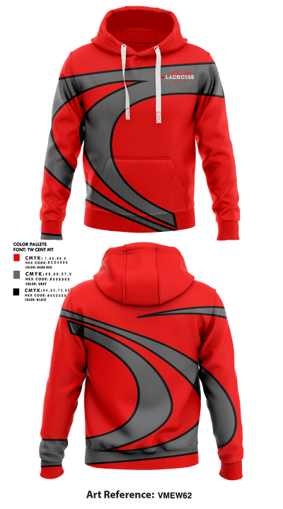 McLean Lacrosse 4222759 Hoodie - 1