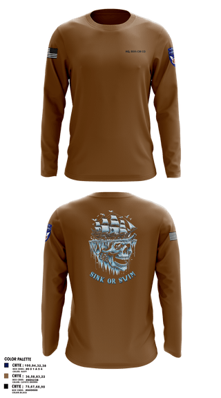 Long Sleeve Performance Shirt, HQ, 95th CM CO, Army, Teamtime, Team time, sublimation, custom sports apparel, team uniforms, spirit wear, spiritwear, sports uniforms, custom shirts, team store, custom team store, fundraiser sports, apparel fundraiser