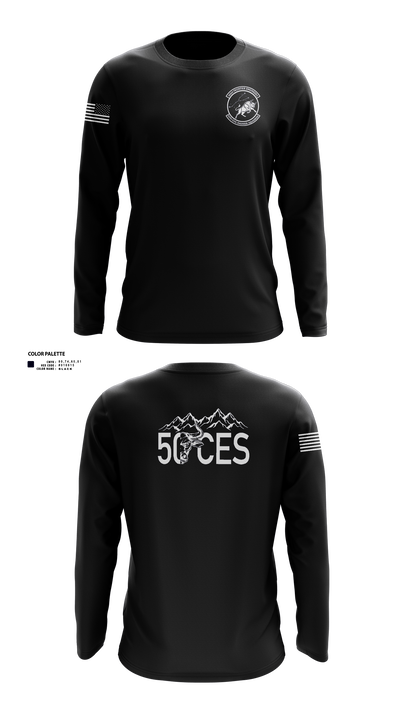 50 CES 12017180 Long Sleeve Performance Shirt 1