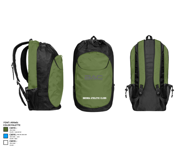 Gear Bag, Brenda Athletic Clubs, Tennis, Teamtime, Team time, sublimation, custom sports apparel, team uniforms, spirit wear, spiritwear, sports uniforms, custom shirts, team store, custom team store, fundraiser sports, apparel fundraiser