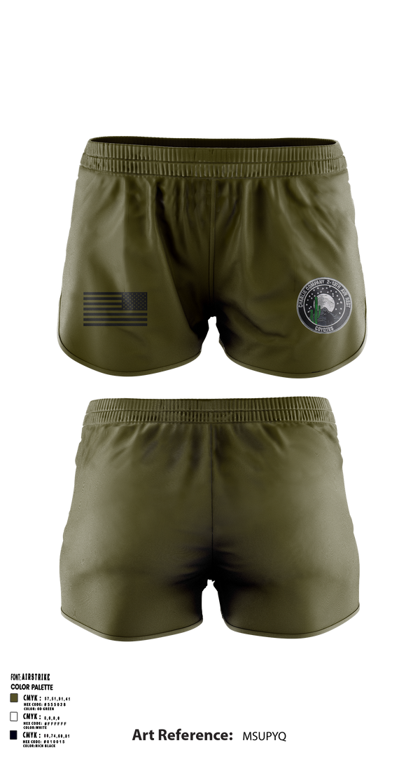 Ranger Panties, C Co. 2-13th, , Teamtime, Team time, sublimation, custom sports apparel, team uniforms, spirit wear, spiritwear, sports uniforms, custom shirts, team store, custom team store, fundraiser sports, apparel fundraiser