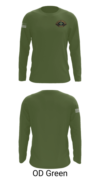 Rio Communities Police Department 41641819 Long Sleeve Performance Shirt 44