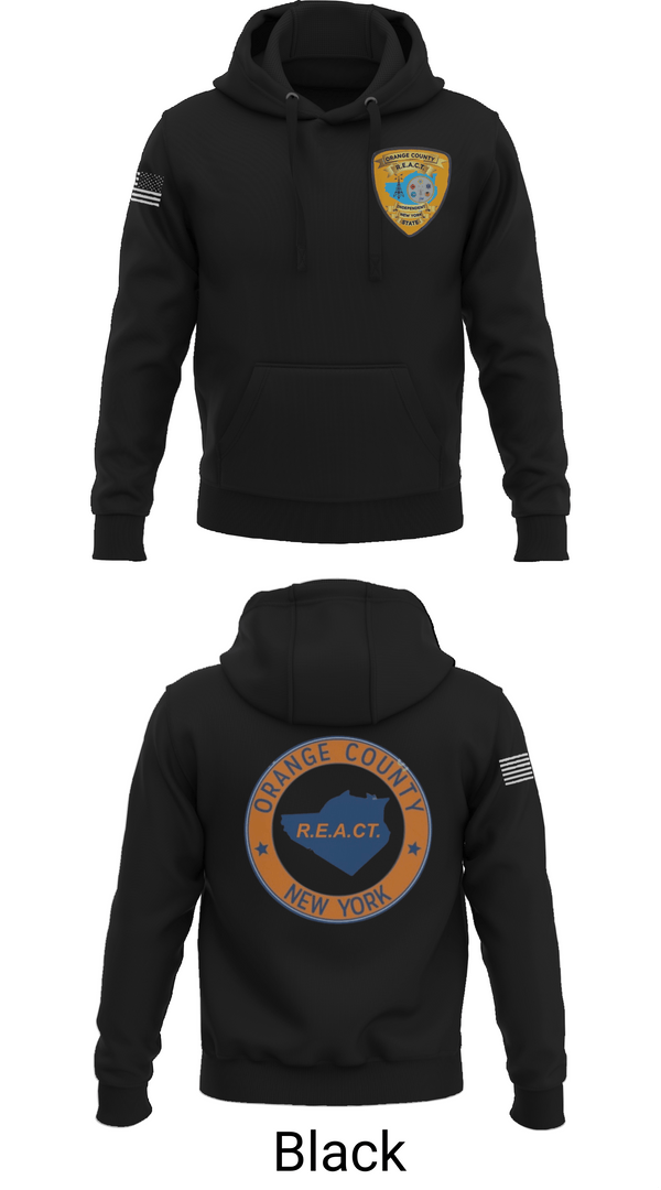 Hoodie, Orange County REACT, , Teamtime, Team time, sublimation, custom sports apparel, team uniforms, spirit wear, spiritwear, sports uniforms, custom shirts, team store, custom team store, fundraiser sports, apparel fundraiser