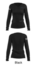C TRP 2-101 CAV 72009091 Women's Long Sleeve V-neck Shirt - 35