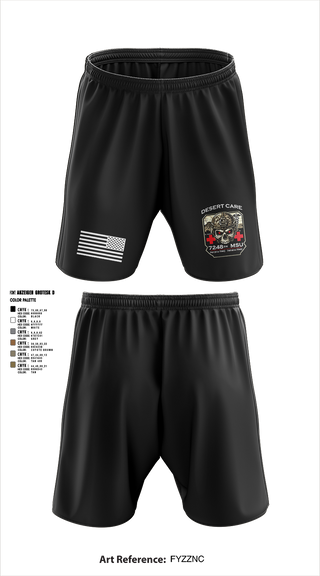 Athletic Shorts With Pockets, 7248th MSU, , Teamtime, Team time, sublimation, custom sports apparel, team uniforms, spirit wear, spiritwear, sports uniforms, custom shirts, team store, custom team store, fundraiser sports, apparel fundraiser