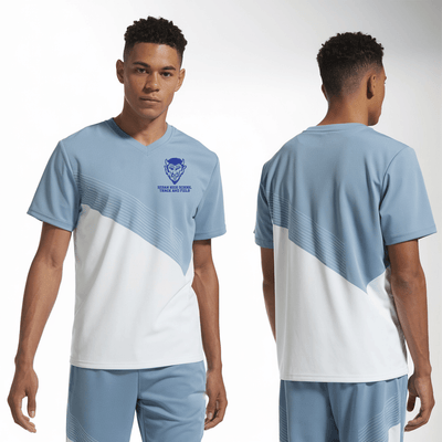 Sedan High School Track and Field 4095095 Women's Short Sleeve V-neck Shirt - 2