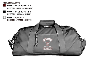 Duffle Bag, Rockwood Summit Falcons Field Hockey, Field Hockey, Teamtime, Team time, sublimation, custom sports apparel, team uniforms, spirit wear, spiritwear, sports uniforms, custom shirts, team store, custom team store, fundraiser sports, apparel fundraiser