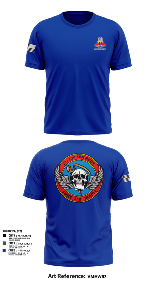 Short Sleeve Performance Shirt, A Co, 2-13th Aviation Regiment, , Teamtime, Team time, sublimation, custom sports apparel, team uniforms, spirit wear, spiritwear, sports uniforms, custom shirts, team store, custom team store, fundraiser sports, apparel fundraiser