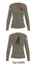 Army National GuardCruise 18160230 Women's Long Sleeve V-neck Shirt - 73