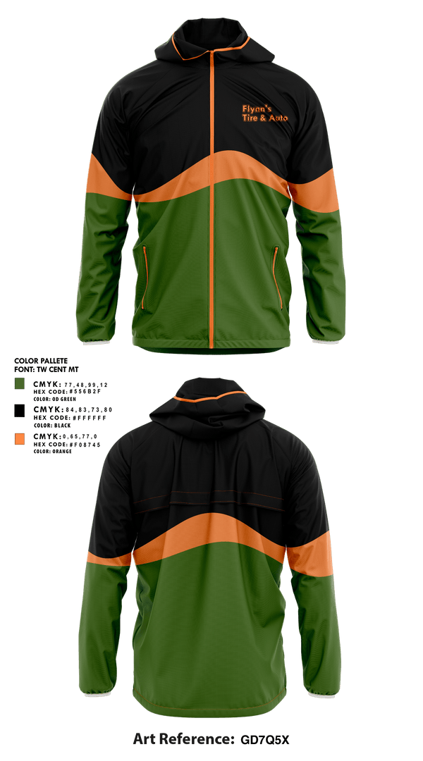 Windbreaker, Flynn's Tire & Auto, , Teamtime, Team time, sublimation, custom sports apparel, team uniforms, spirit wear, spiritwear, sports uniforms, custom shirts, team store, custom team store, fundraiser sports, apparel fundraiser