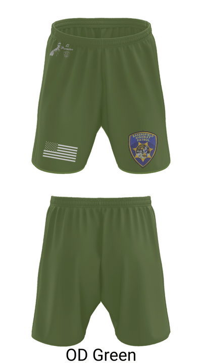 California Highway Patrol 18919595 Athletic Shorts With Pockets - 47