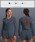 B Shift 39369935 Women's Long Sleeve V-neck Shirt - 3