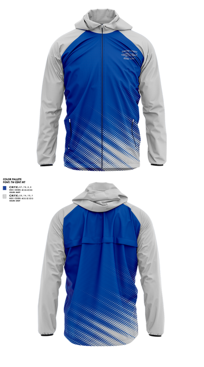 Clinton Barracudas Swim 57940318 Windbreaker - 1