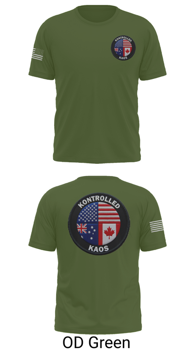Kontrolled Kaos 4706470 Short Sleeve Performance Shirt - 56
