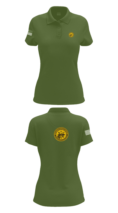 Battlespace Surveillance Company 38169754 Women's Short Sleeve Performance Polo  - 55