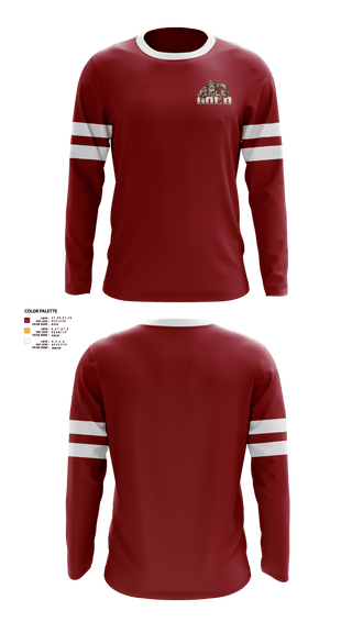 Long Sleeve Performance Shirt, South Bay 49ers, Spirit Store, Teamtime, Team time, sublimation, custom sports apparel, team uniforms, spirit wear, spiritwear, sports uniforms, custom shirts, team store, custom team store, fundraiser sports, apparel fundraiser