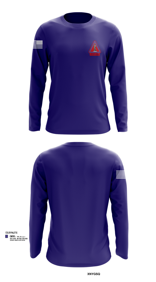Long Sleeve Performance Shirt, Recruiting and Retention Battalion, , Teamtime, Team time, sublimation, custom sports apparel, team uniforms, spirit wear, spiritwear, sports uniforms, custom shirts, team store, custom team store, fundraiser sports, apparel fundraiser