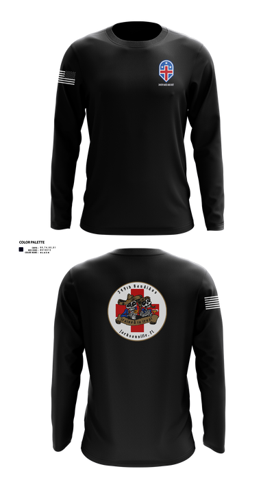 349th Medical Augmentation Det. 9744755 Long Sleeve Performance Shirt 1