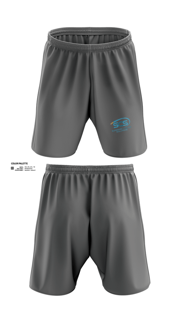 Athletic Shorts With Pockets, Superior Cabling Solutions, , Teamtime, Team time, sublimation, custom sports apparel, team uniforms, spirit wear, spiritwear, sports uniforms, custom shirts, team store, custom team store, fundraiser sports, apparel fundraiser