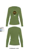 1270A 97331087 Women's Long Sleeve V-neck Shirt - 40