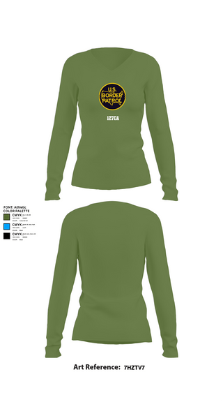 Womens Long Sleeve Vneck Shirt, 1270A, , Teamtime, Team time, sublimation, custom sports apparel, team uniforms, spirit wear, spiritwear, sports uniforms, custom shirts, team store, custom team store, fundraiser sports, apparel fundraiser