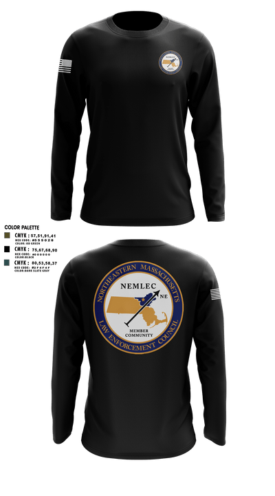 NEMLEC Long Sleeve Performance Shirt 2