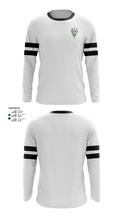 KC Miami Central Men's Basketball 95981304 Long Sleeve Shooting Shirt - 10