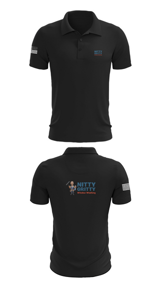 Short Sleeve Performance Polo, Nitty Gritty Window washing, , Teamtime, Team time, sublimation, custom sports apparel, team uniforms, spirit wear, spiritwear, sports uniforms, custom shirts, team store, custom team store, fundraiser sports, apparel fundraiser