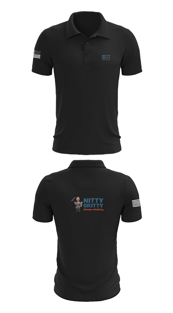 Short Sleeve Performance Polo, Nitty Gritty Window washing, , Teamtime, Team time, sublimation, custom sports apparel, team uniforms, spirit wear, spiritwear, sports uniforms, custom shirts, team store, custom team store, fundraiser sports, apparel fundraiser