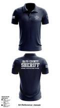 Hays County Sheriff's Office - CID 76464241 Short Sleeve Performance Polo - 4