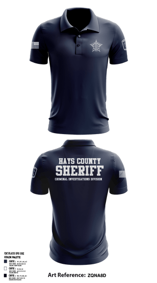 Short Sleeve Performance Polo, Hays County Sheriff's Office - CID, , Teamtime, Team time, sublimation, custom sports apparel, team uniforms, spirit wear, spiritwear, sports uniforms, custom shirts, team store, custom team store, fundraiser sports, apparel fundraiser