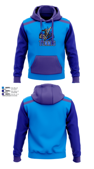 Hoodie, ST. THOMAS MORE, Tennis, Teamtime, Team time, sublimation, custom sports apparel, team uniforms, spirit wear, spiritwear, sports uniforms, custom shirts, team store, custom team store, fundraiser sports, apparel fundraiser