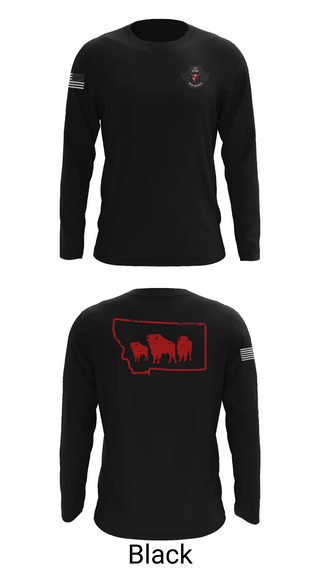 Long Sleeve Performance Shirt, E co. 1-189th, , Teamtime, Team time, sublimation, custom sports apparel, team uniforms, spirit wear, spiritwear, sports uniforms, custom shirts, team store, custom team store, fundraiser sports, apparel fundraiser