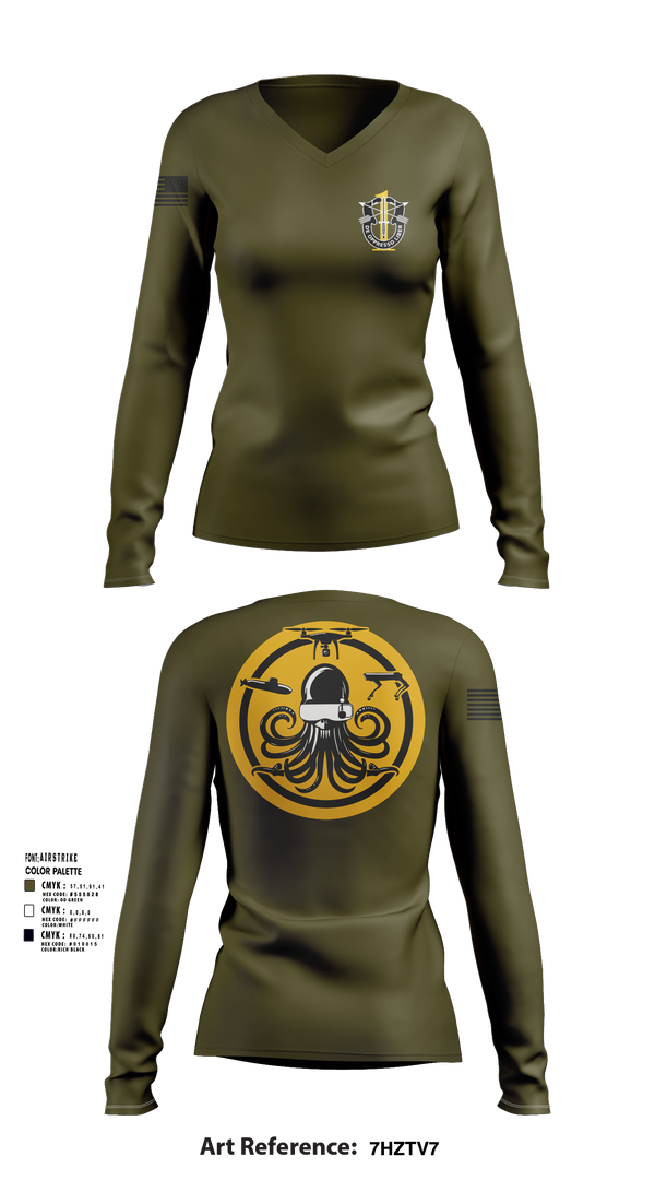 Womens Long Sleeve Vneck Shirt, SORD, 1st group, , Teamtime, Team time, sublimation, custom sports apparel, team uniforms, spirit wear, spiritwear, sports uniforms, custom shirts, team store, custom team store, fundraiser sports, apparel fundraiser