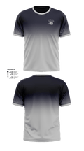 Sisters High School Tennis 56460316 Short Sleeve Performance Shirt - 1