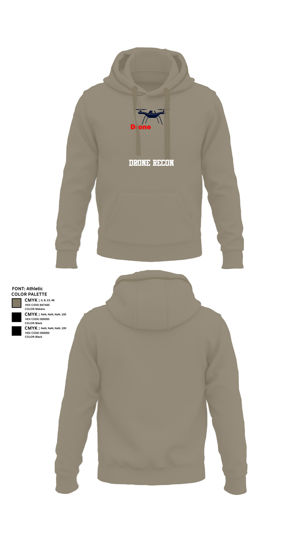 Hoodie, DRONE RECON, , Teamtime, Team time, sublimation, custom sports apparel, team uniforms, spirit wear, spiritwear, sports uniforms, custom shirts, team store, custom team store, fundraiser sports, apparel fundraiser