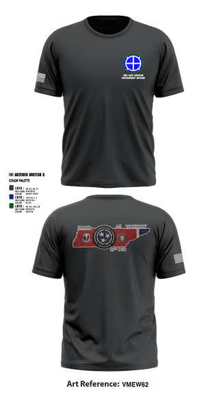 Short Sleeve Performance Shirt, HHC 35th Division Sustainment Brigade, National Guard, Teamtime, Team time, sublimation, custom sports apparel, team uniforms, spirit wear, spiritwear, sports uniforms, custom shirts, team store, custom team store, fundraiser sports, apparel fundraiser