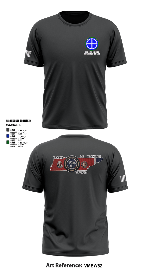 Short Sleeve Performance Shirt, HHC 35th Division Sustainment Brigade, National Guard, Teamtime, Team time, sublimation, custom sports apparel, team uniforms, spirit wear, spiritwear, sports uniforms, custom shirts, team store, custom team store, fundraiser sports, apparel fundraiser