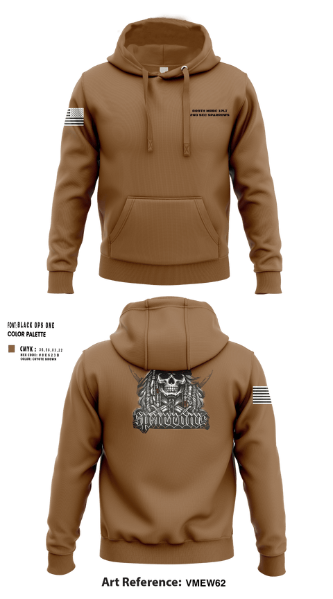Hoodie, 809tH MRBC 1st PLT 2nd SEC Sparrows, , Teamtime, Team time, sublimation, custom sports apparel, team uniforms, spirit wear, spiritwear, sports uniforms, custom shirts, team store, custom team store, fundraiser sports, apparel fundraiser