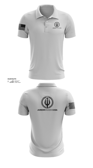 Short Sleeve Performance Polo, Junior Guards USA, Swimming, Teamtime, Team time, sublimation, custom sports apparel, team uniforms, spirit wear, spiritwear, sports uniforms, custom shirts, team store, custom team store, fundraiser sports, apparel fundraiser