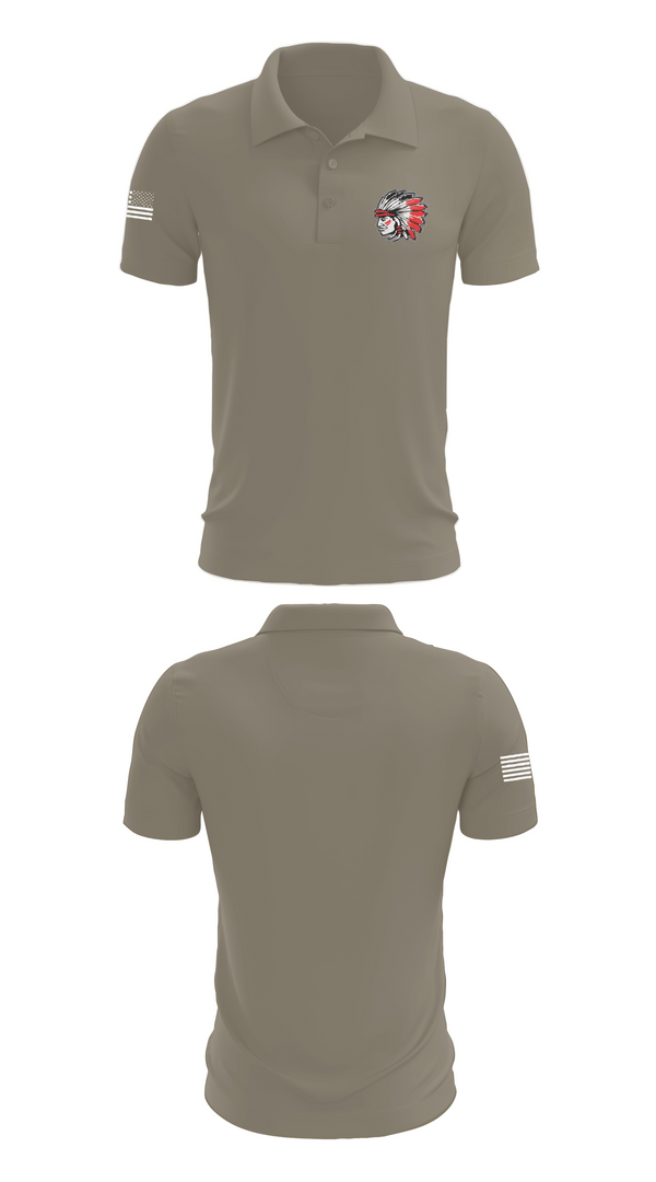 Short Sleeve Performance Polo, Howar Middle School Track & Field, Track & Field, Teamtime, Team time, sublimation, custom sports apparel, team uniforms, spirit wear, spiritwear, sports uniforms, custom shirts, team store, custom team store, fundraiser sports, apparel fundraiser