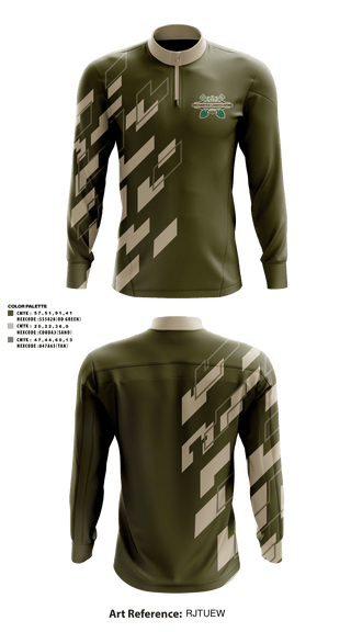Quarter Zip Jacket, Enchanted Landscaping, , Teamtime, Team time, sublimation, custom sports apparel, team uniforms, spirit wear, spiritwear, sports uniforms, custom shirts, team store, custom team store, fundraiser sports, apparel fundraiser