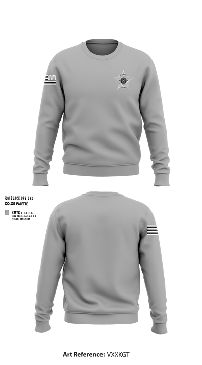 Hays County Sheriff’s Office 39669531 Crew Neck Sweatshirt - 33
