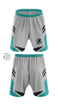 MidCrest Panthers 66707007 Athletic Shorts With Pockets - 1