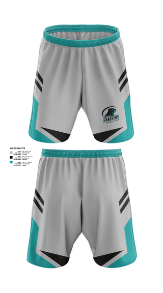 Athletic Shorts With Pockets, MidCrest Panthers, , Teamtime, Team time, sublimation, custom sports apparel, team uniforms, spirit wear, spiritwear, sports uniforms, custom shirts, team store, custom team store, fundraiser sports, apparel fundraiser