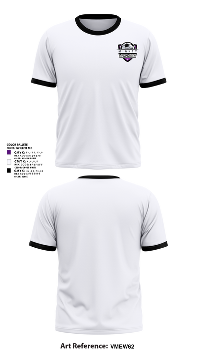 Mighty munchkins 72528360 Short Sleeve Performance Shirt - 4