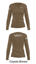 For The Family 85237509 Women's Long Sleeve V-neck Shirt - 16