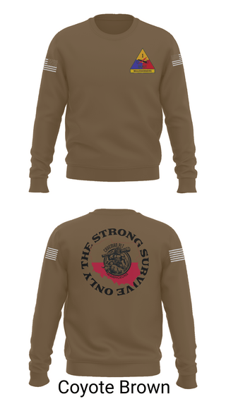 Crew Neck Sweatshirt, 261st BSC CAVEMAN PLT, , Teamtime, Team time, sublimation, custom sports apparel, team uniforms, spirit wear, spiritwear, sports uniforms, custom shirts, team store, custom team store, fundraiser sports, apparel fundraiser