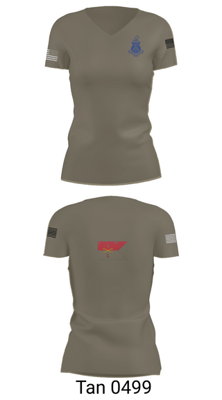 Womens Short Sleeve Vneck Shirt, Pershing Rifles Troop L-1, , Teamtime, Team time, sublimation, custom sports apparel, team uniforms, spirit wear, spiritwear, sports uniforms, custom shirts, team store, custom team store, fundraiser sports, apparel fundraiser