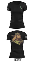 Supply Chain Management 82795963 Women's Short Sleeve V-neck Shirt - 28